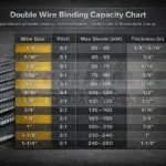 Wire Binding Ring l Double Loop Wire Spines l Document Notebook Binding Ring 3:1 Pitch, 2:1 Pitch