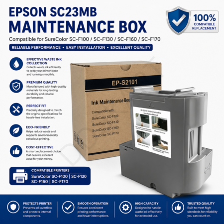 Epson SC23MB Maintenance Box Compatible for Epson Sure Color SC-F100 SC-F130 SC-F160 SC-F170