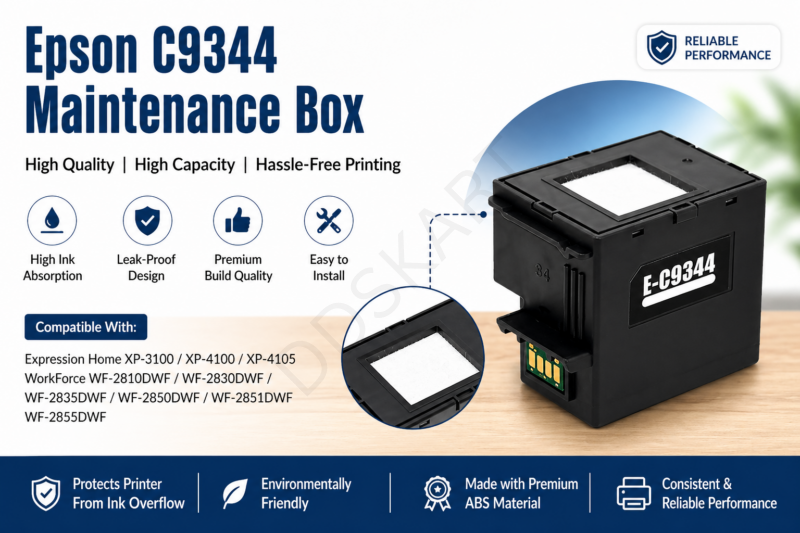 Epson C9344 Maintenance Box Compatible For L3560, L3550, L5590 Printers