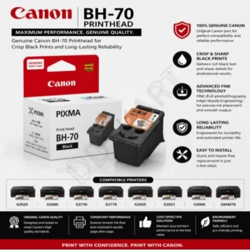 Canon CH-70 Printhead For Pixma G2020 / G2060 / G2730 / G2770 / G3020 / G3021 / G3060 / GM4070 Printers