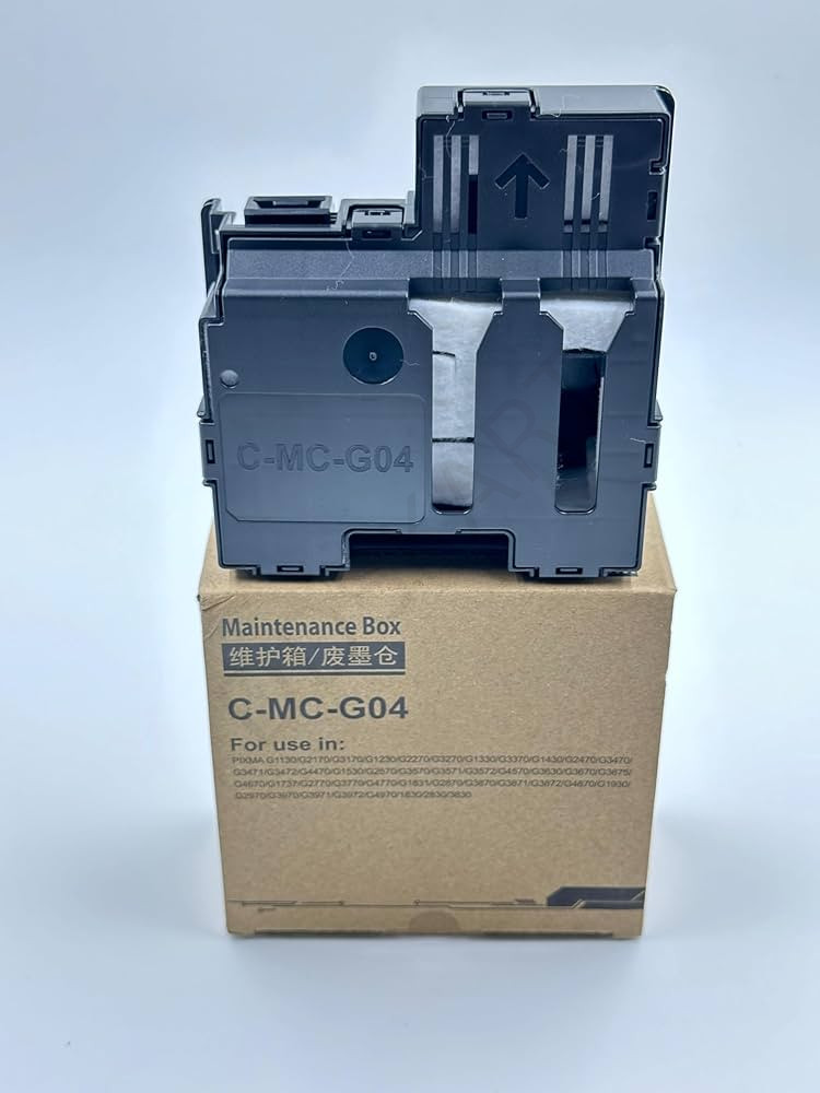 Canon MC-G04 Maintenance Box, Compatible with Canon Pixma G1730, G1737, G2730, G2770, G3770, G3730, G4770 Printers
