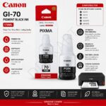 Canon Pixma GI-70 Black Ink 170ML