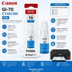 Canon Pixma GI-70 Cyan Ink Bottle 70ML