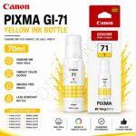 Canon Pixma GI-71 Yellow Ink Bottle, 70ml