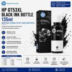 HP GT53XL Black Ink Bottle,135ml