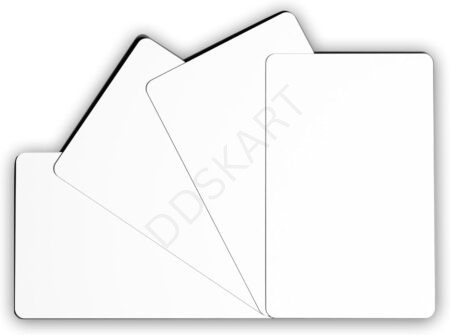 GMP Premium Quality 760 Micron Thermal PVC Cards for All Thermal Printers | CR80 White Blank ID Cards | 200 Cards Pack | Heavy Duty PVC Cards for ID, Membership & Access Cards