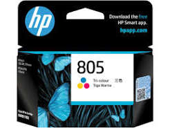 HP 805 Tri-color Original Ink Cartridge